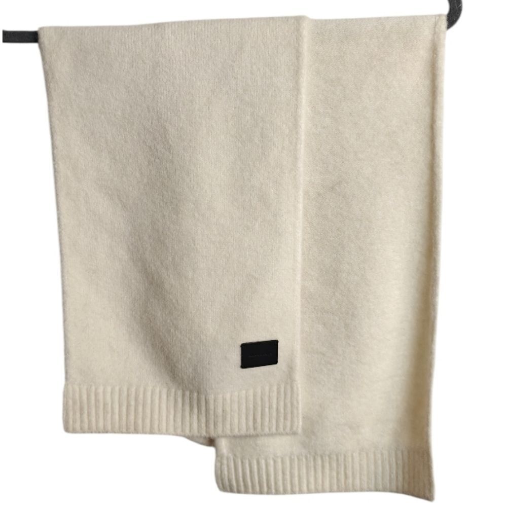 All Saints Cream Scarf
